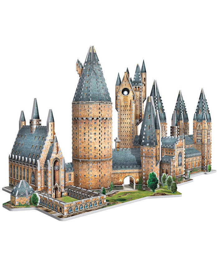 University Games Wrebbit Harry Potter Collection Hogwarts Castle 2 3D Puzzles Great Hall and Astronomy Tower  1725 Pieces