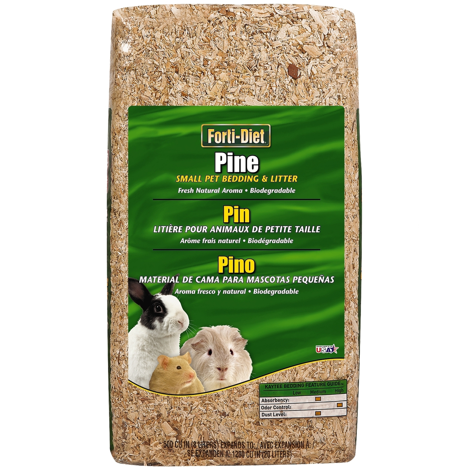 Kaytee Forti-Diet Natural Scent Pine Bedding and Litter