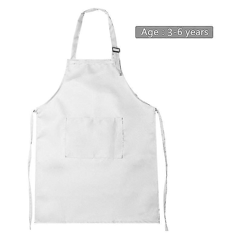 10-piece Children's Apron And Chef Hat Set Adjustable Children's Kitchen Apron For Cooking And Pain