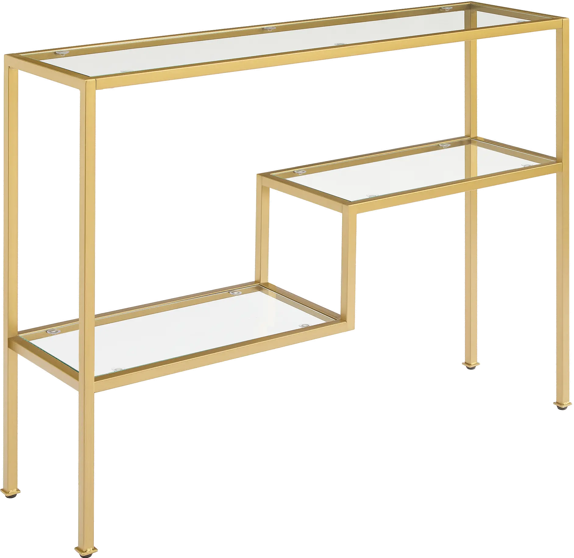 Sloane Gold Metal Console Table