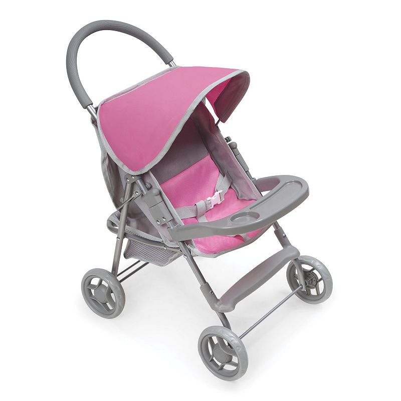 Badger Basket Glide Folding Single Doll Stroller