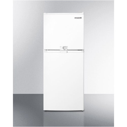 Summit Appliance FF71ESLLF2 Two-Door Refrigerator-Freezer With Combination Lock