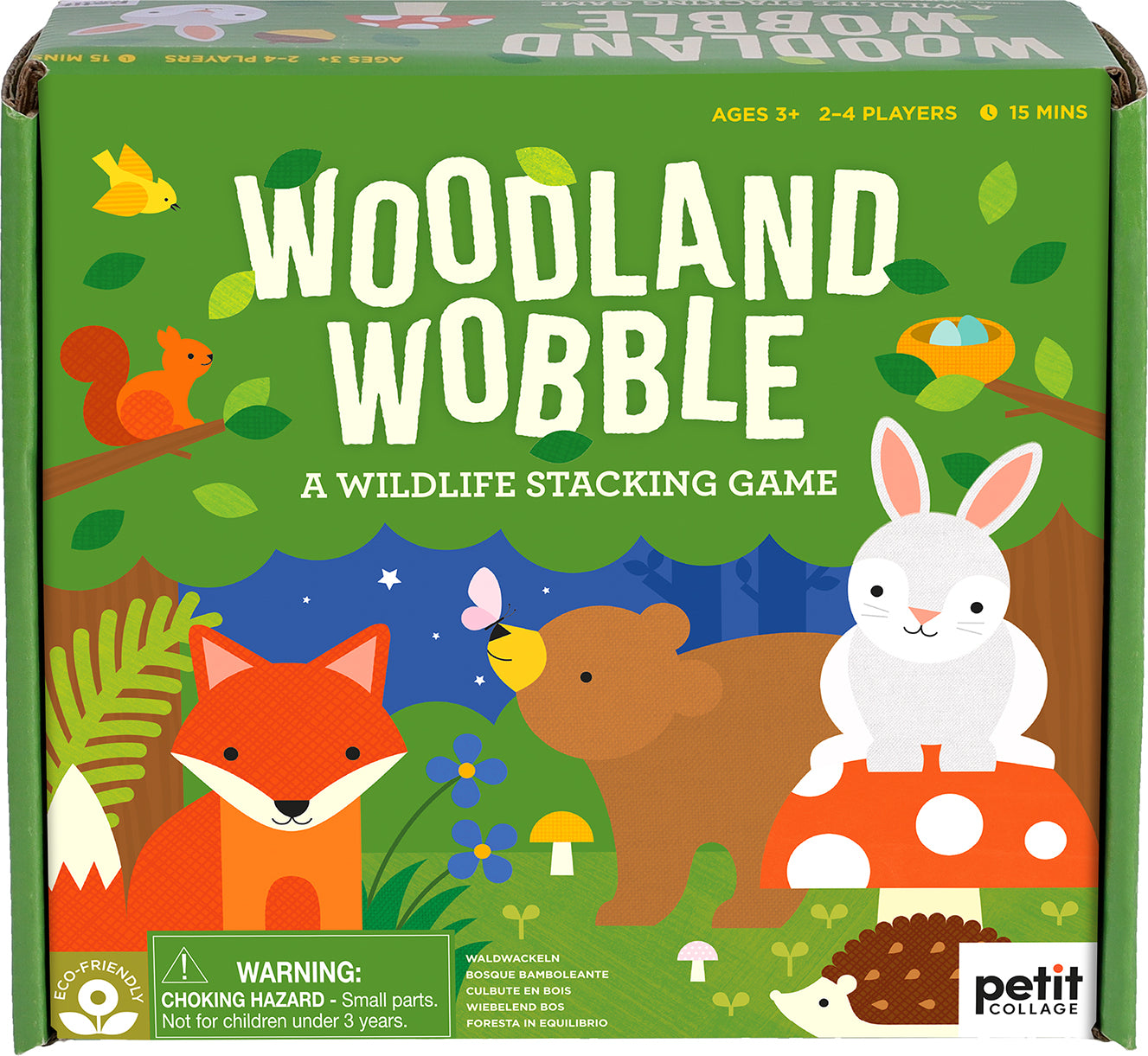 Woodland Wobble: A Wildlife Stacking Game