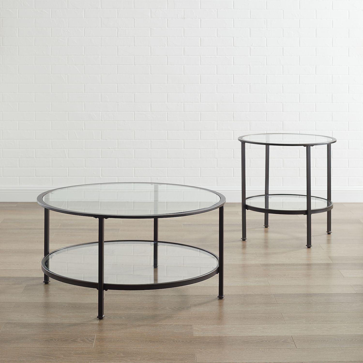 Crosley Aimee 2-Piece Coffee Table Set