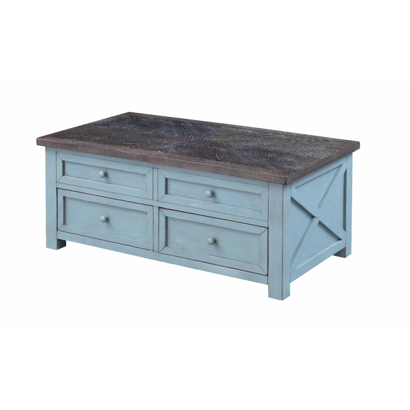 Coast to Coast Imports Bar Harbor 2 Drawer Lift Top Cocktail Table