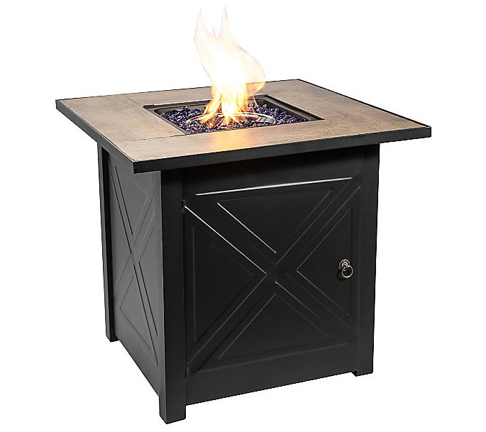 Teamson Home 27 Propane Gas Fire Pit