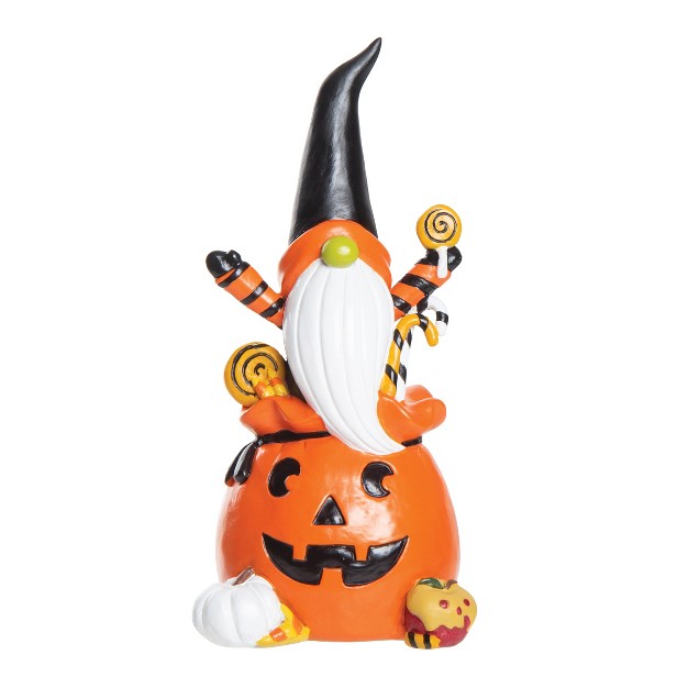 Trick Or Treat Gnome Halloween Figurine