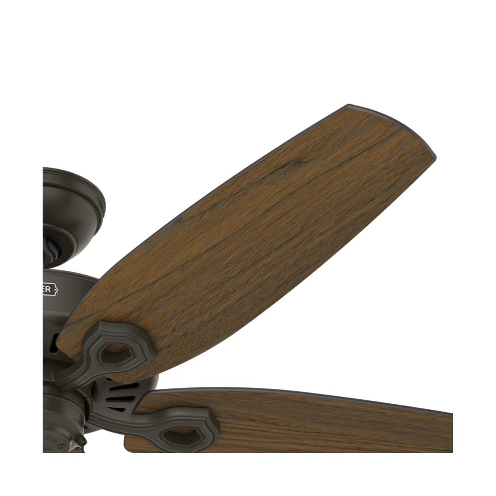 Hunter Builder Elite Ceiling Fan 52 New Bronze Stained Oak