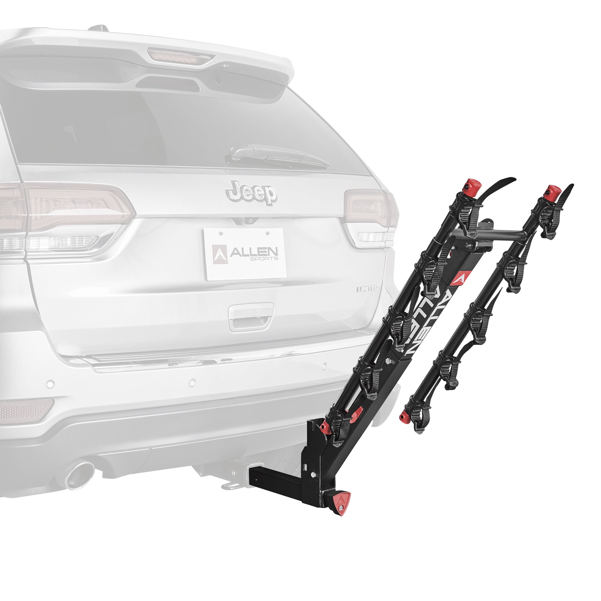 Allen Sports 850QR Deluxe + Locking Quick Release 5-Bike Carrier for 2