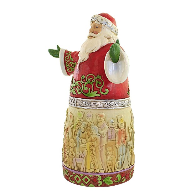 Jim Shore Celebrating 20 Years Together One Figurine 12 25 Inches Anniversary Santa 6010829 Resin Multicolored