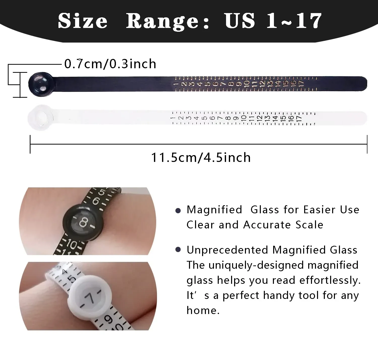 💥Factory Clearance Sale, Discounted Prices💥Ring Tape Measure Wit
