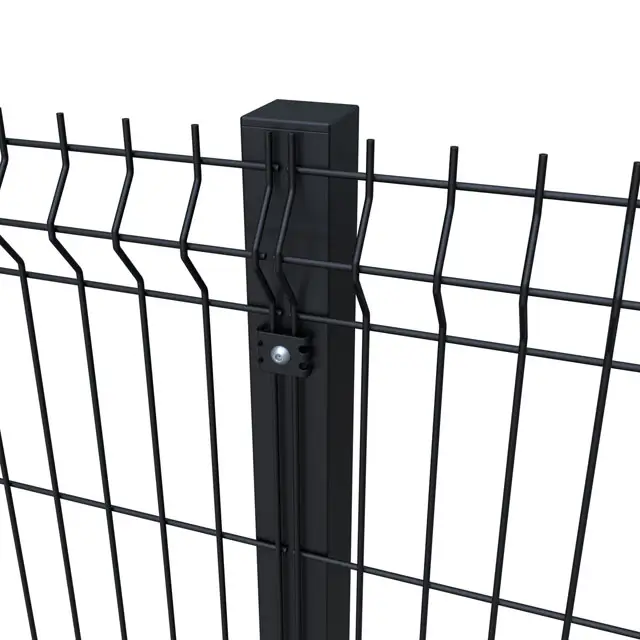 Wholesale China PVC Coated Welded Wire 3D Curved Mesh Fence Panels Supplies.