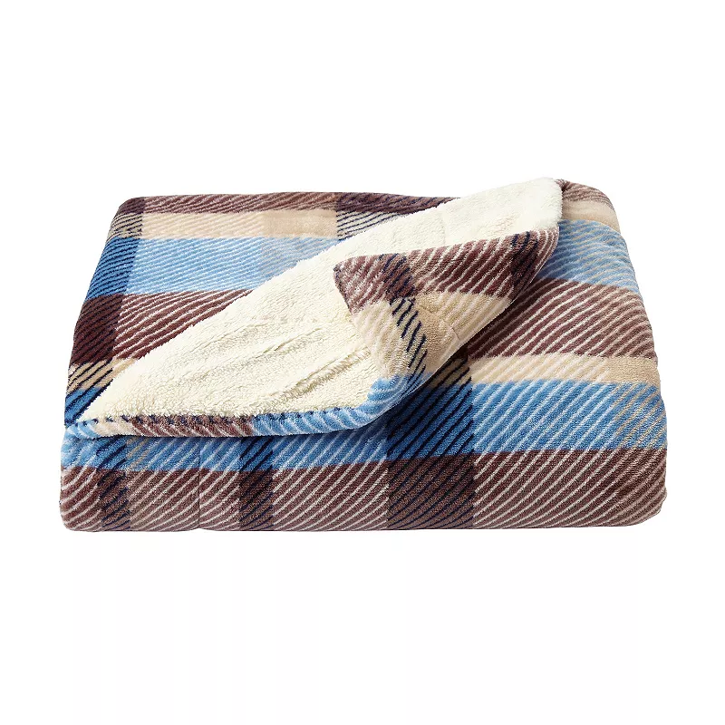 Portsmouth Home Oversized Plush Woven Throw Blanket