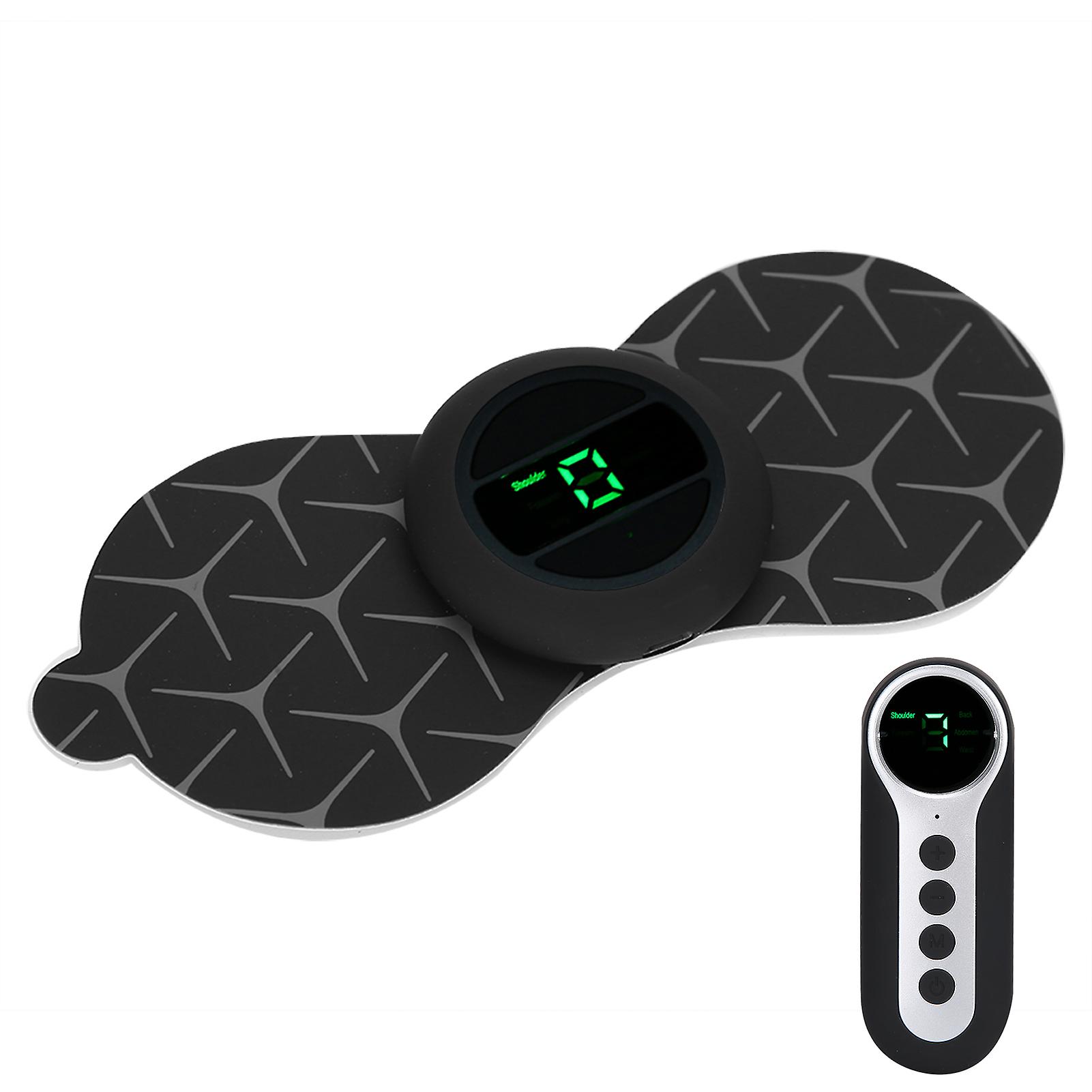 Mini Ems Massager Wireless Portable Rechargeable Massager Patch Sticker With Remote Control