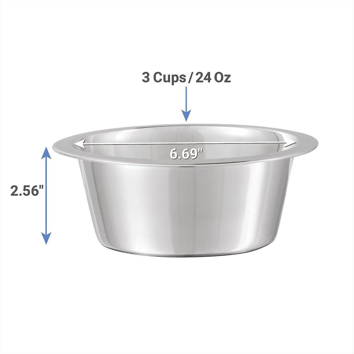 Frisco Stainless Steel Dog and Cat Bowl