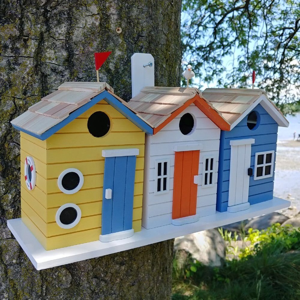 Home Bazaar Brighton Beach Huts Birdhouse