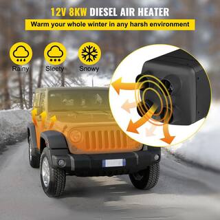 VEVOR 27296 BTU Diesel Air Heater 8 KW Diesel Heater 10 L Tank Air Heater with LCD Monitor for Boat Bus RV and Trailer12-Volt ZCJRQ12V8KWYJXS01V0