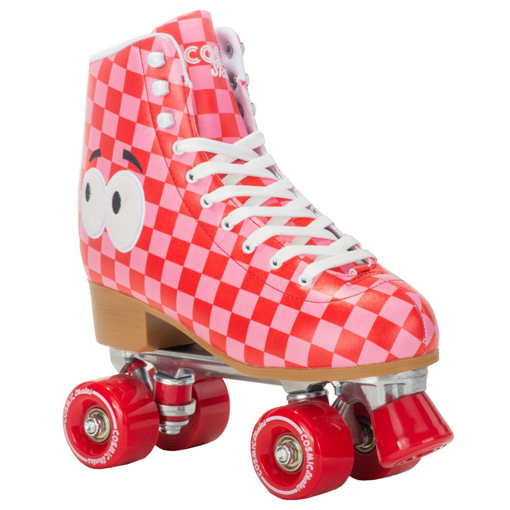 Cosmic Skates  Womens Veronica Checkered Roller Skates