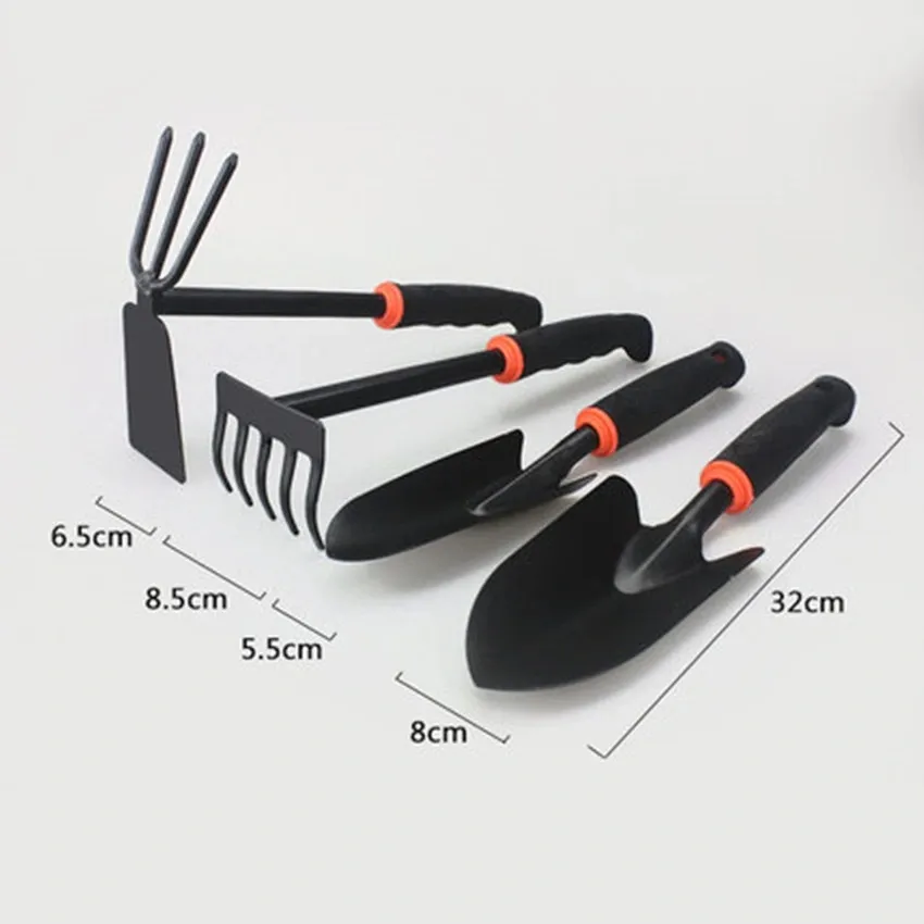 4PCS 6pcs Home Use Gardening Heavy Duty Gardening Tools Kit Portable Digging Planting Garden Shovel Hand Tools