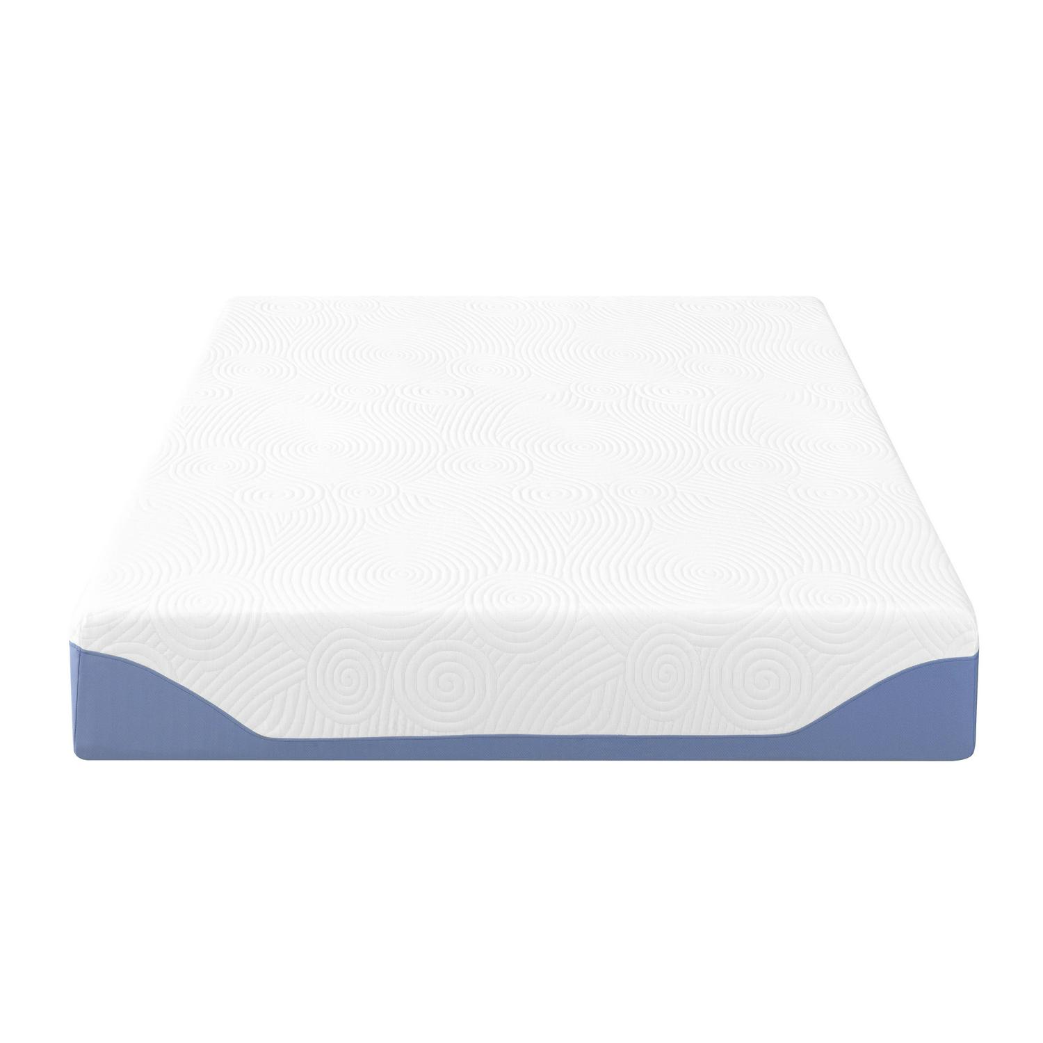 Mellow  10 Gel Memory Foam Mattress， Full