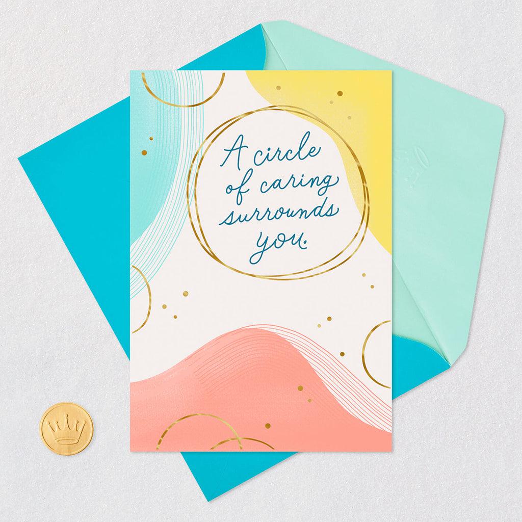 Hallmark  A Circle of Caring Surrounds You Video Greeting Card