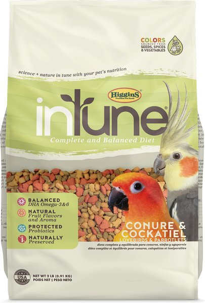 Higgins InTune Natural Bird Food