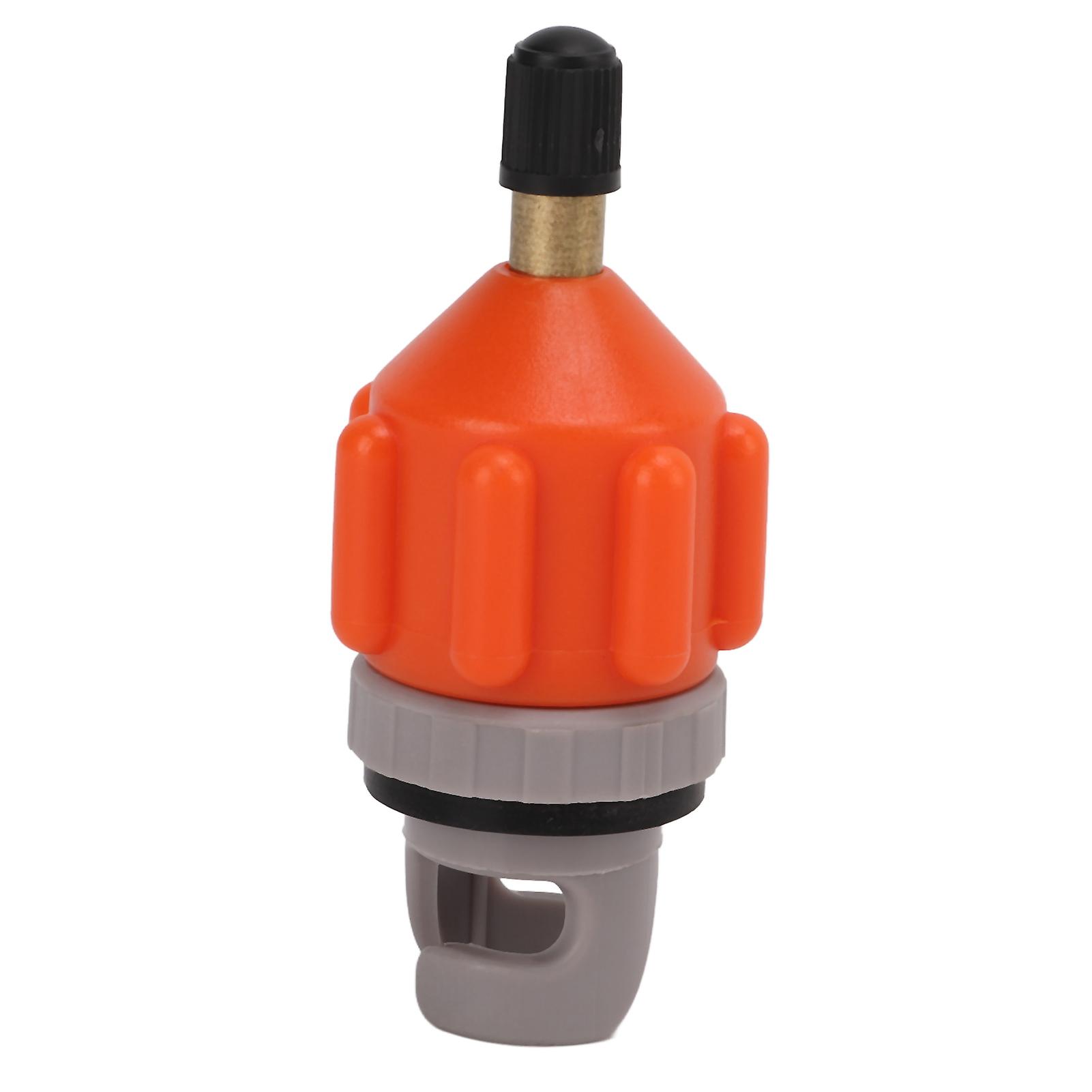 Valve Adapter High Pressure Resistance Lightweight Durable Convenient Conversion Air Pump Adapterorange