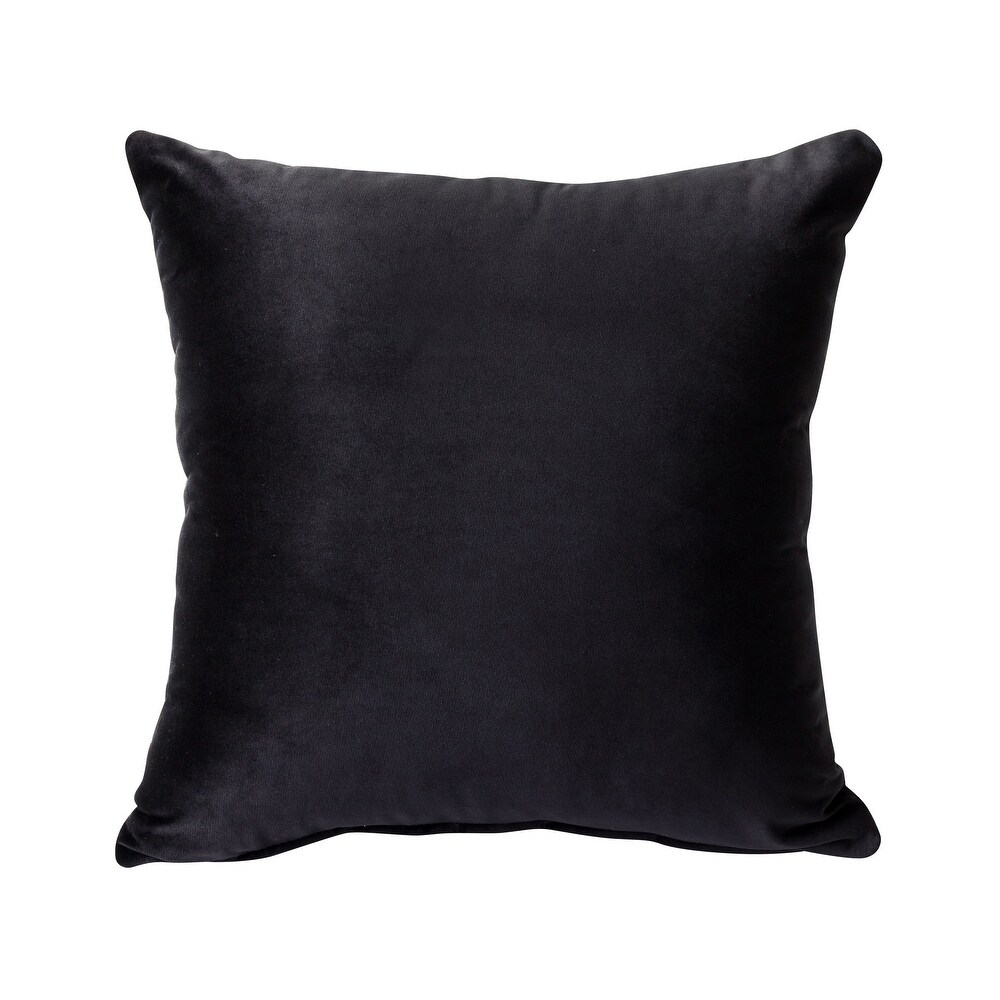 ACME Heibero Sofa with 2 Pillows in Black