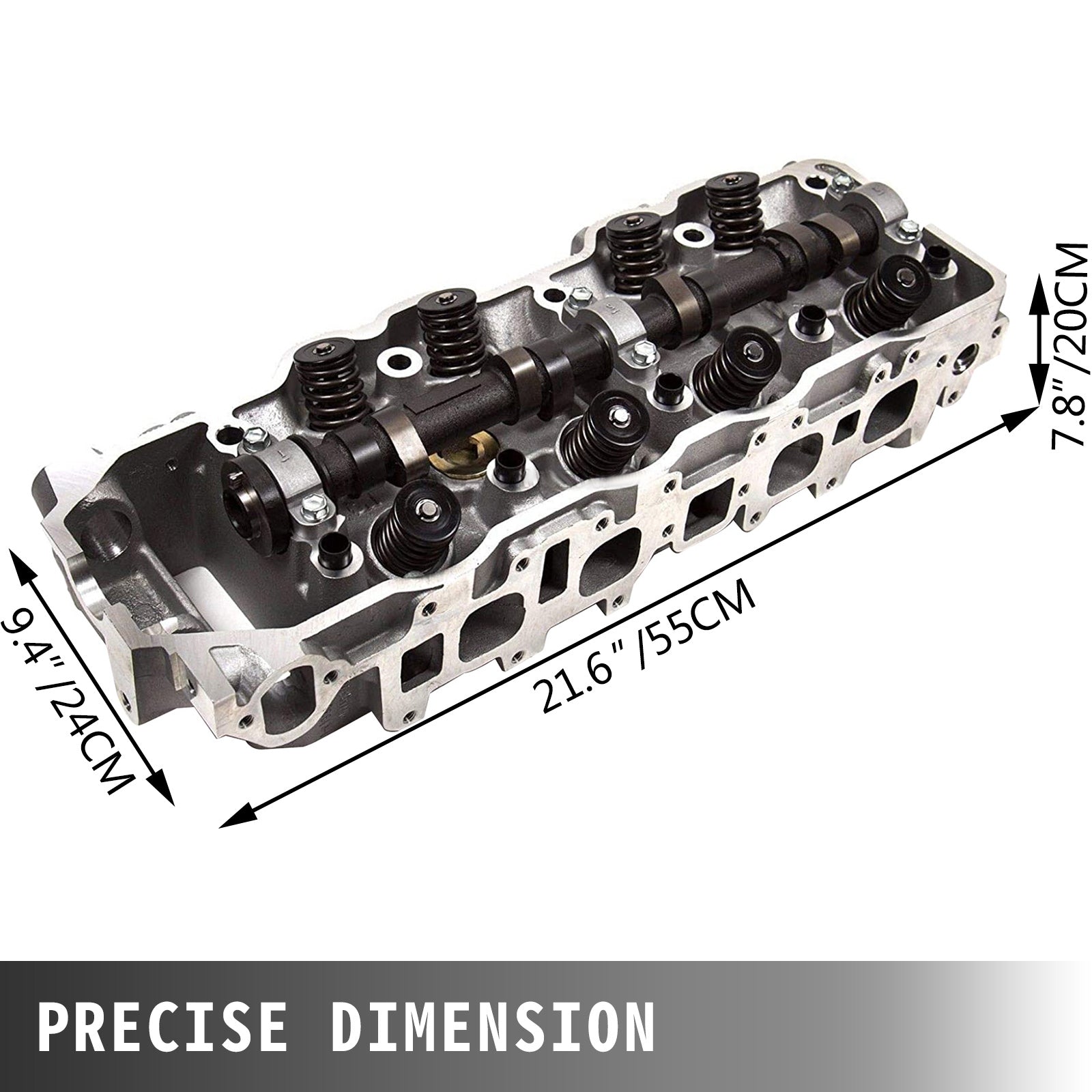 VEVOR Complete Cylinder Head for 85-95 Toyota 22R 22RE 22RE 2.4L SOHC Pickup 4Runner Speed (for 85-95 Toyota)