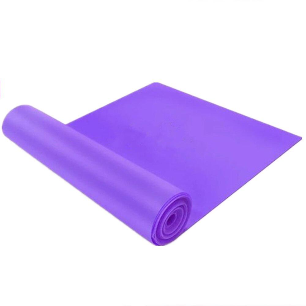 1m Yoga Resistance Bands Fitness Rubber Pilates Belt Training Expander Elastic Strength Loop