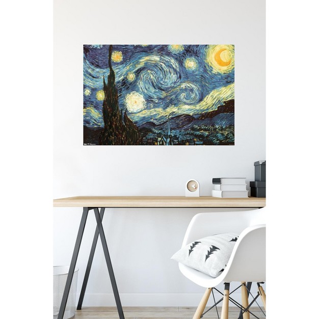 Trends International Starry Night Unframed Wall Poster Prints