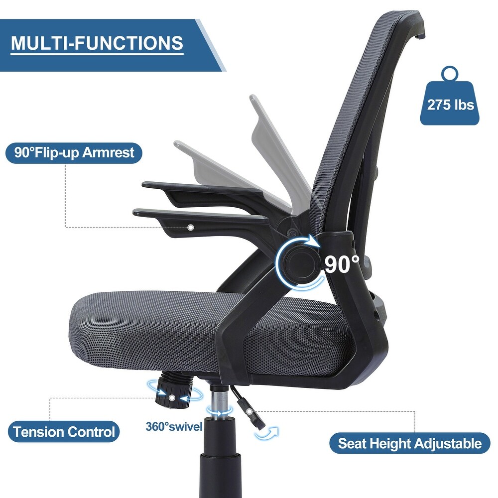 VECELO Office Desk Chair High Back Executive Ergonomic Computer Chair