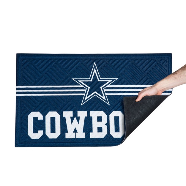 Embossed Mat Cross Hatch Dallas Cowboys