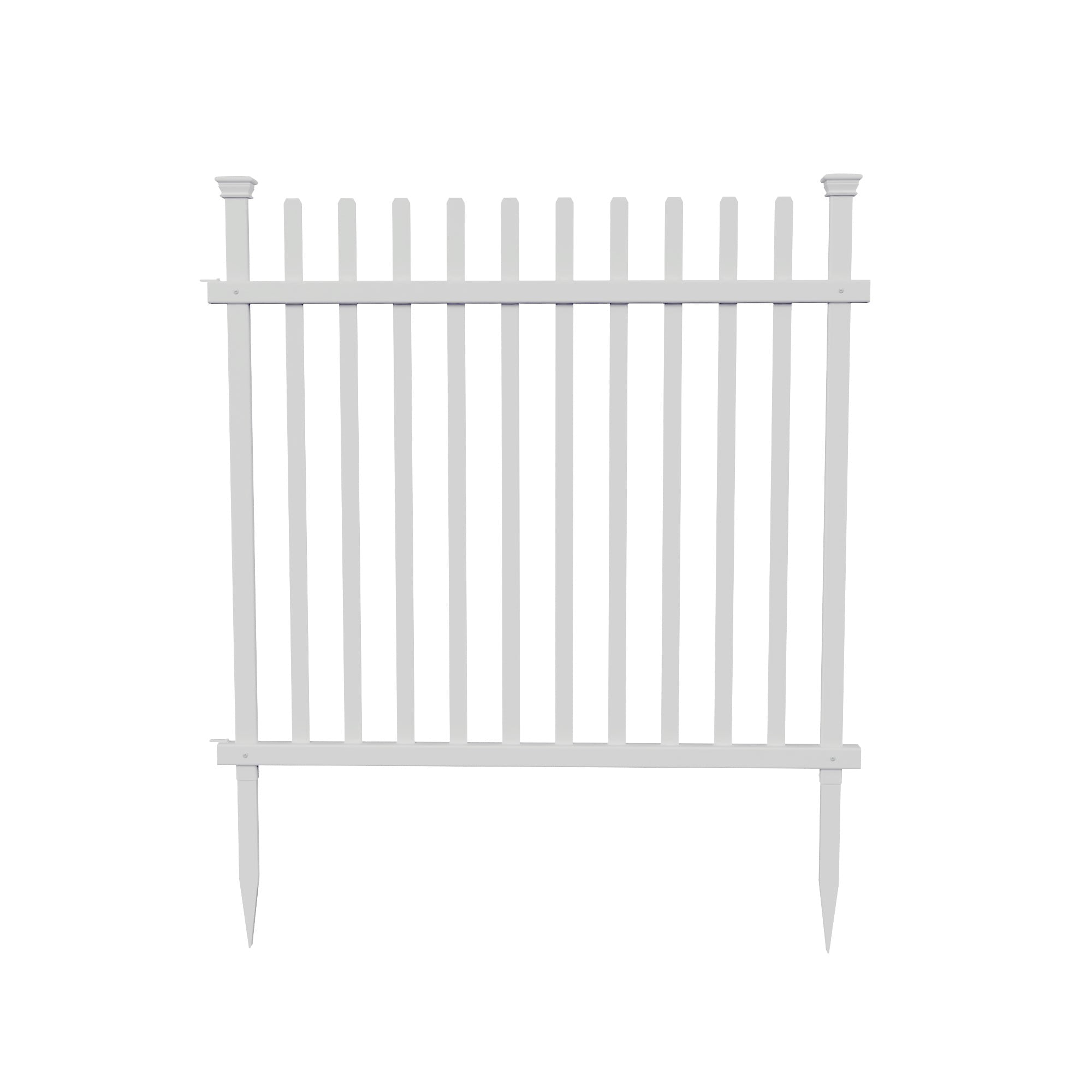 Zippity Outdoor Products Burbank Vinyl Picket Fence (2-Pack)