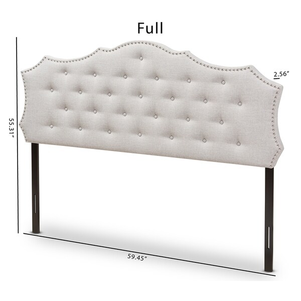 Gracewood Hollow Farouk Fabric Headboard - - 21906910