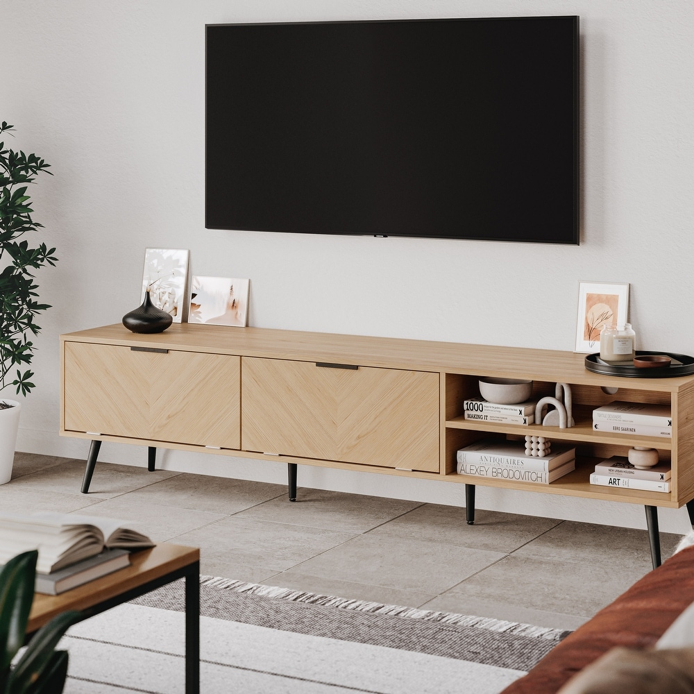 Himari Low Profile TV Stand  TVs up to 85\