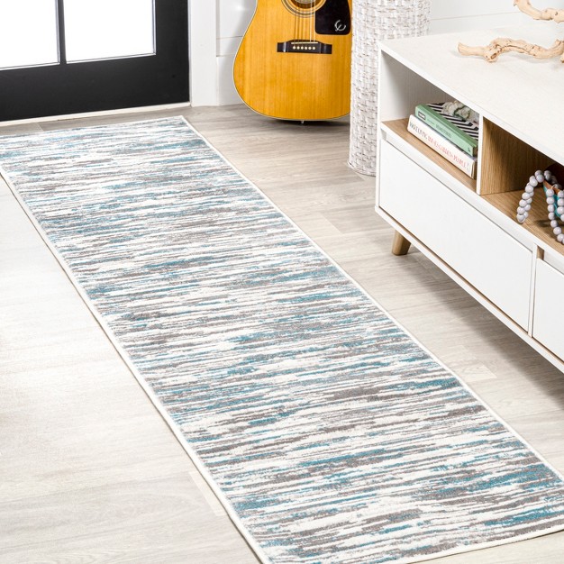 Speer Abstract Linear Stripe Area Rug Jonathan Y