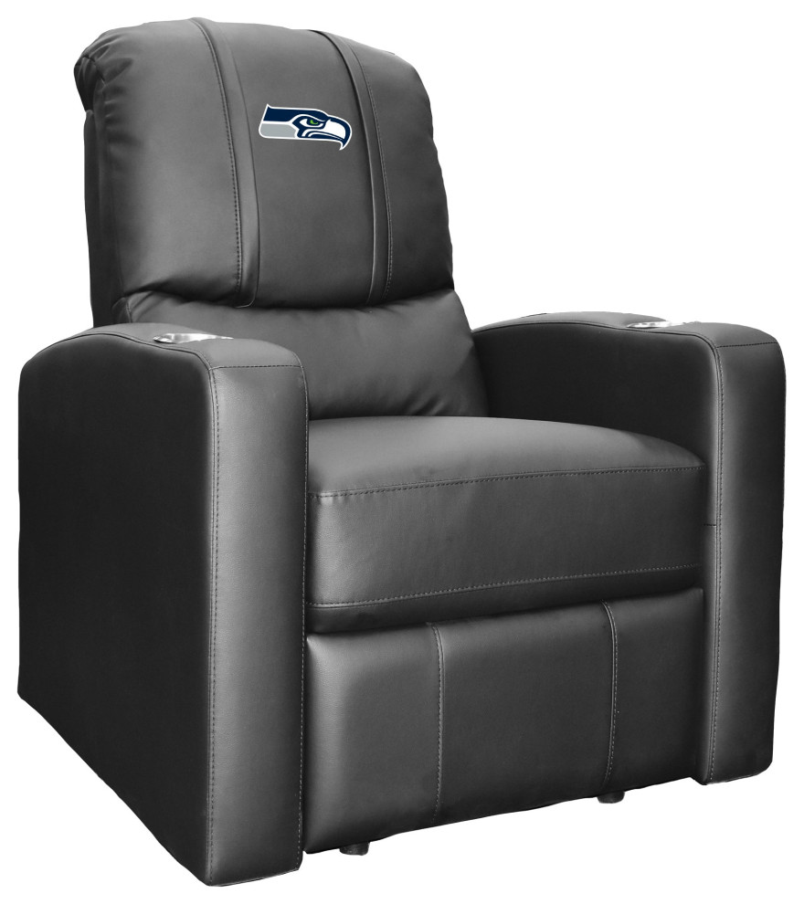 Seattle Seahawks Primary Man Cave Home Theater Recliner   Contemporary   Recliner Chairs   by DreamSeats LLC  Houzz