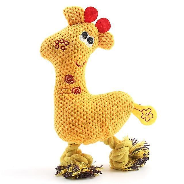 Cute giraffe squeaky toy