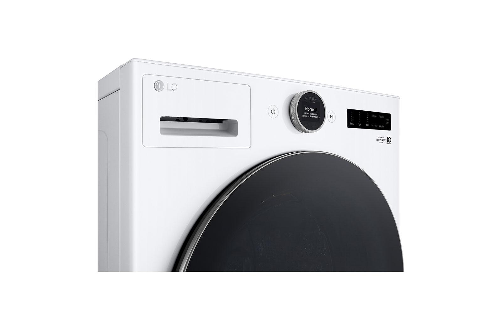 Lg WM5500HWA 4.5 Cu. Ft. Capacity Smart Front Load Energy Star Washer With Turbowash® 360(Degree) And Ai Dd® Built-In Intelligence