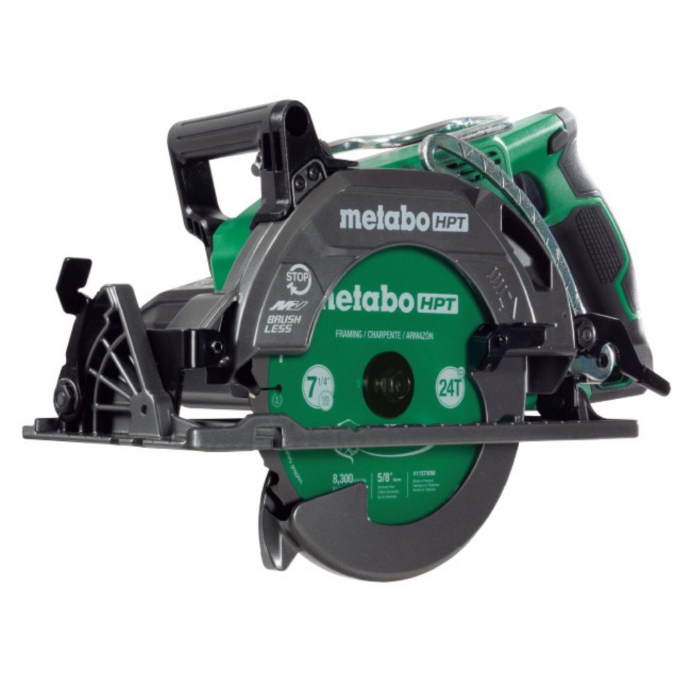 Metabo HPT 36V 7 1/4 Circular Saw Kit Rear Handle