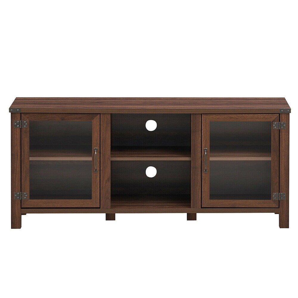 TV Stand Entertainment Center for TV's with Storage Cabinets   57\