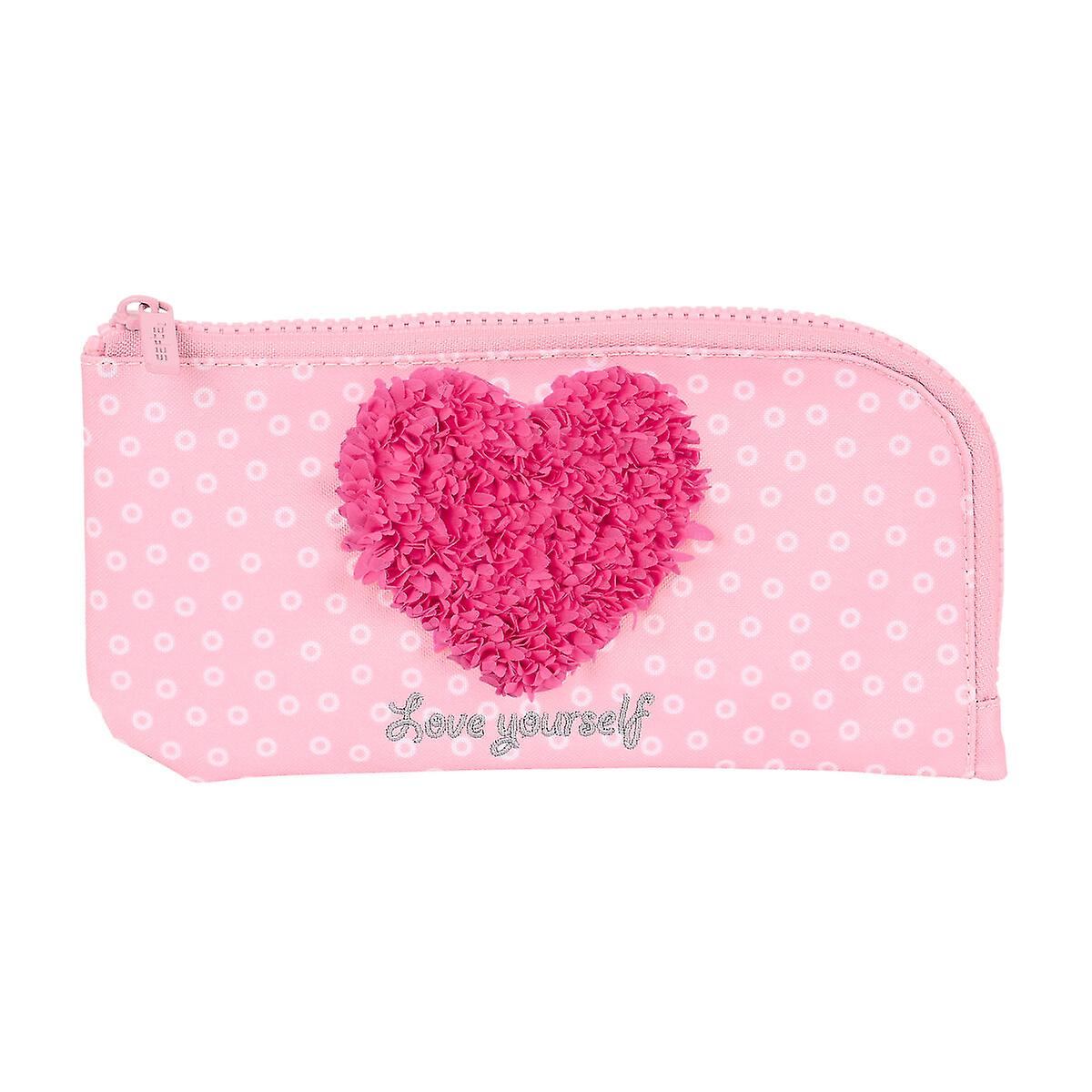 School Case Safta Love Yourself Pink (23 x 11 x 1 cm)