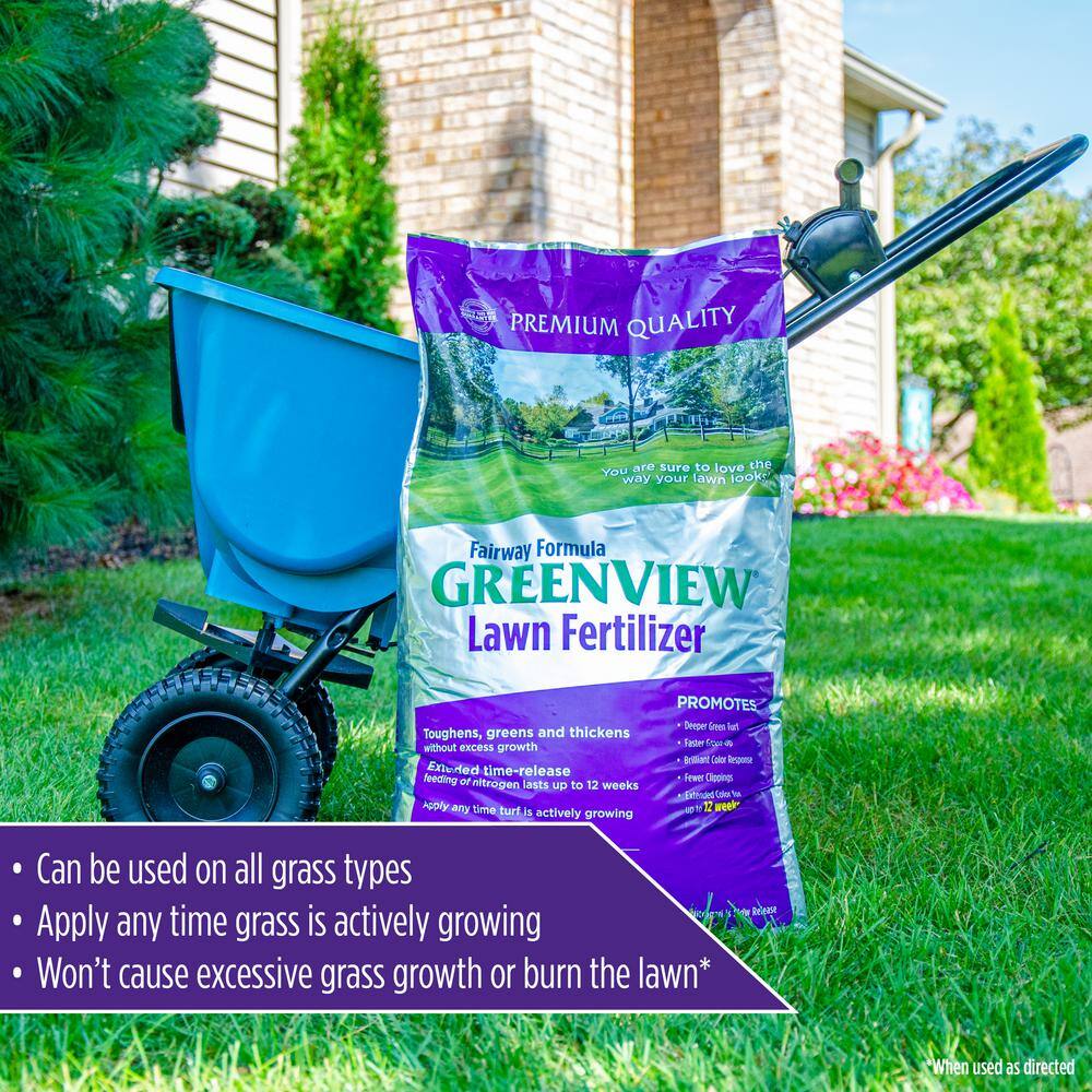 GreenView 33 lbs. Fairway Formula Lawn Fertilizer Covers 10000 sq. ft. (27-0-5) 2129188