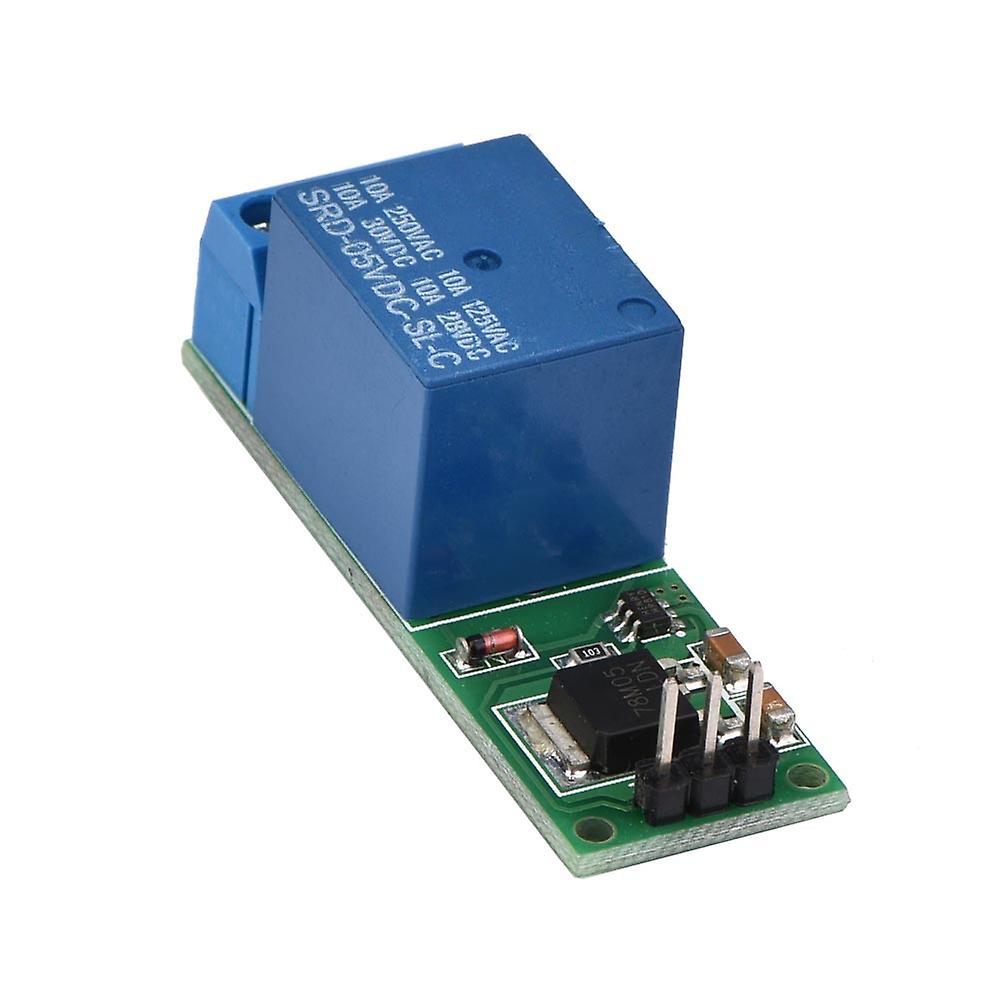 Mini 6-24v Flip Flop Latch Relay Module Bistable Self Locking Switch Low Pulse Trigger Board