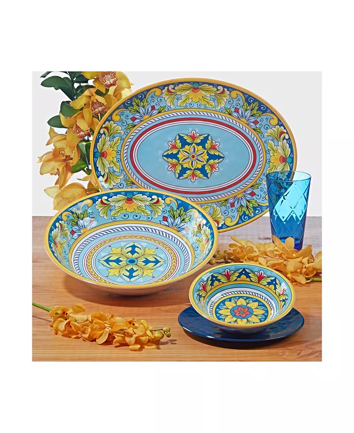 Certified International Palermo Melamine All Purpose Bowl Set of 6