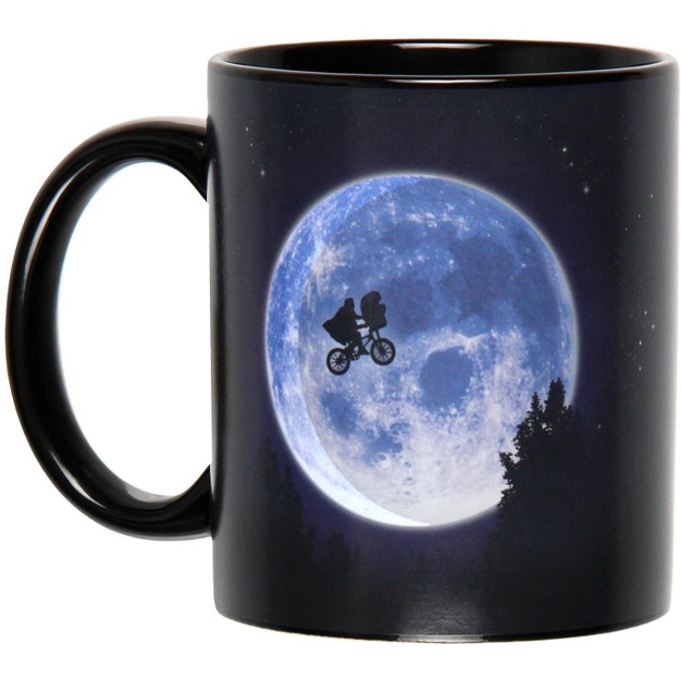 E t The Extra Terrestrial Heat Color Change Reactive Coffee Mug Black