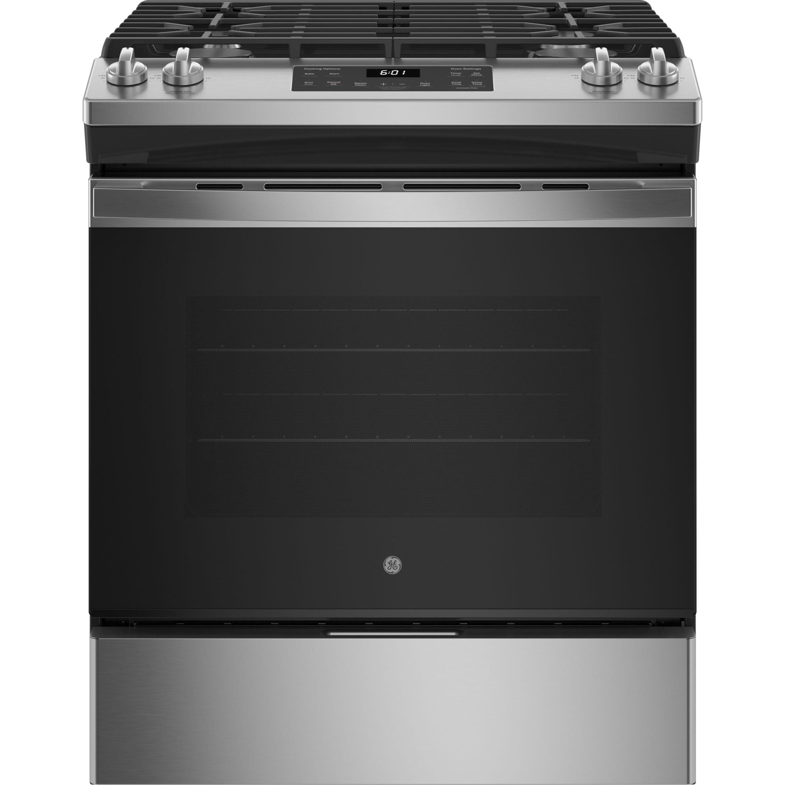 GE 30-inch Slide-in Gas Range JCGSS61SPSS