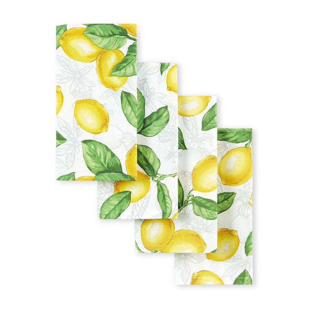 Martha Stewart Lots of Lemons Dinner Napkin 4-pk.