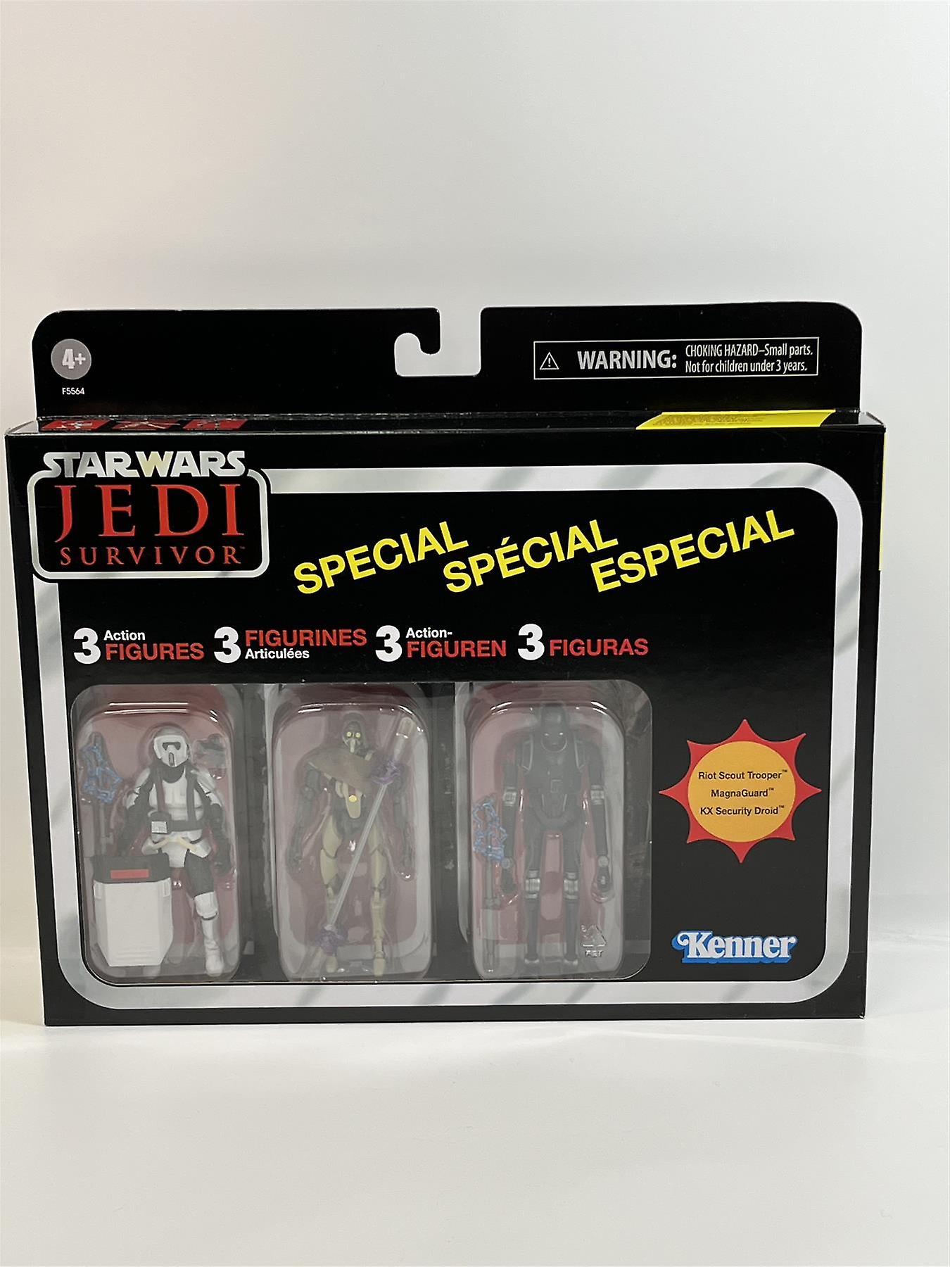 Star Wars Survivor 3 Figure Special Edition Hasbro 3.75 Inch F5564